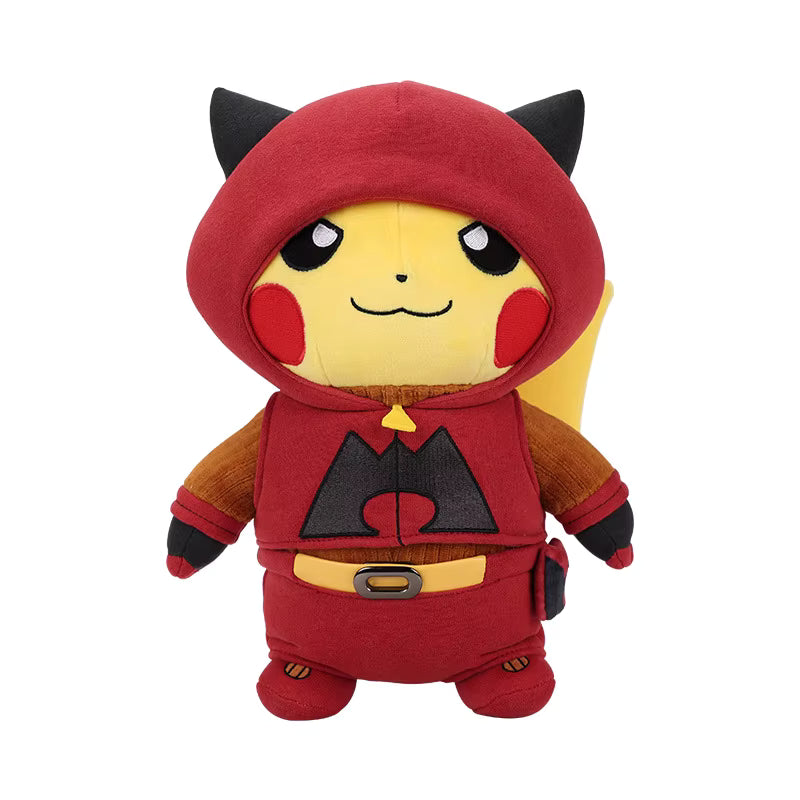 Pokemon Team magma pikachu knuffel 30cm